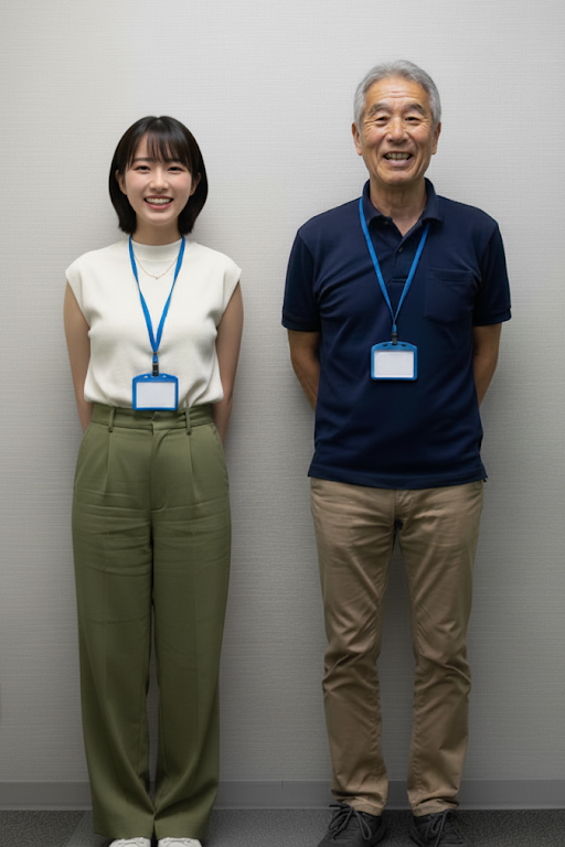 スタッフの制服